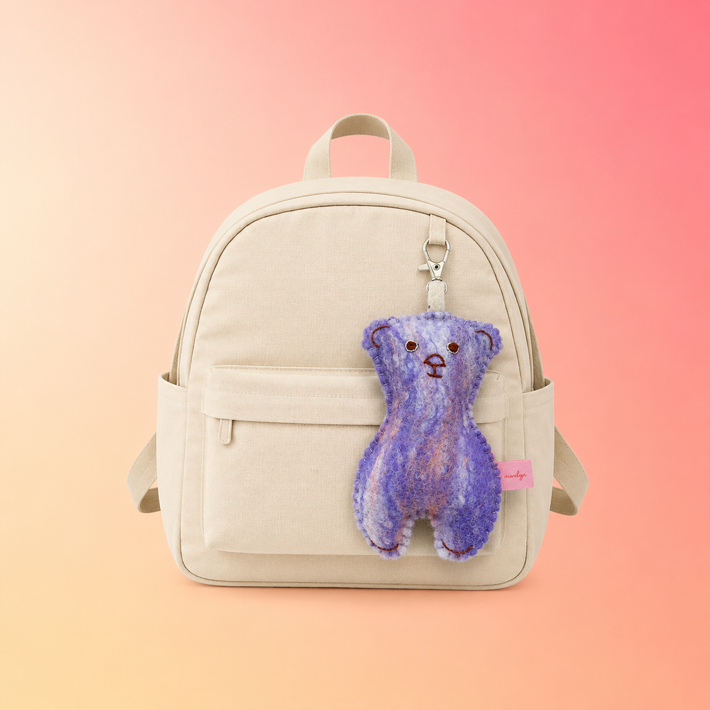 Brumara the Bear - Purple