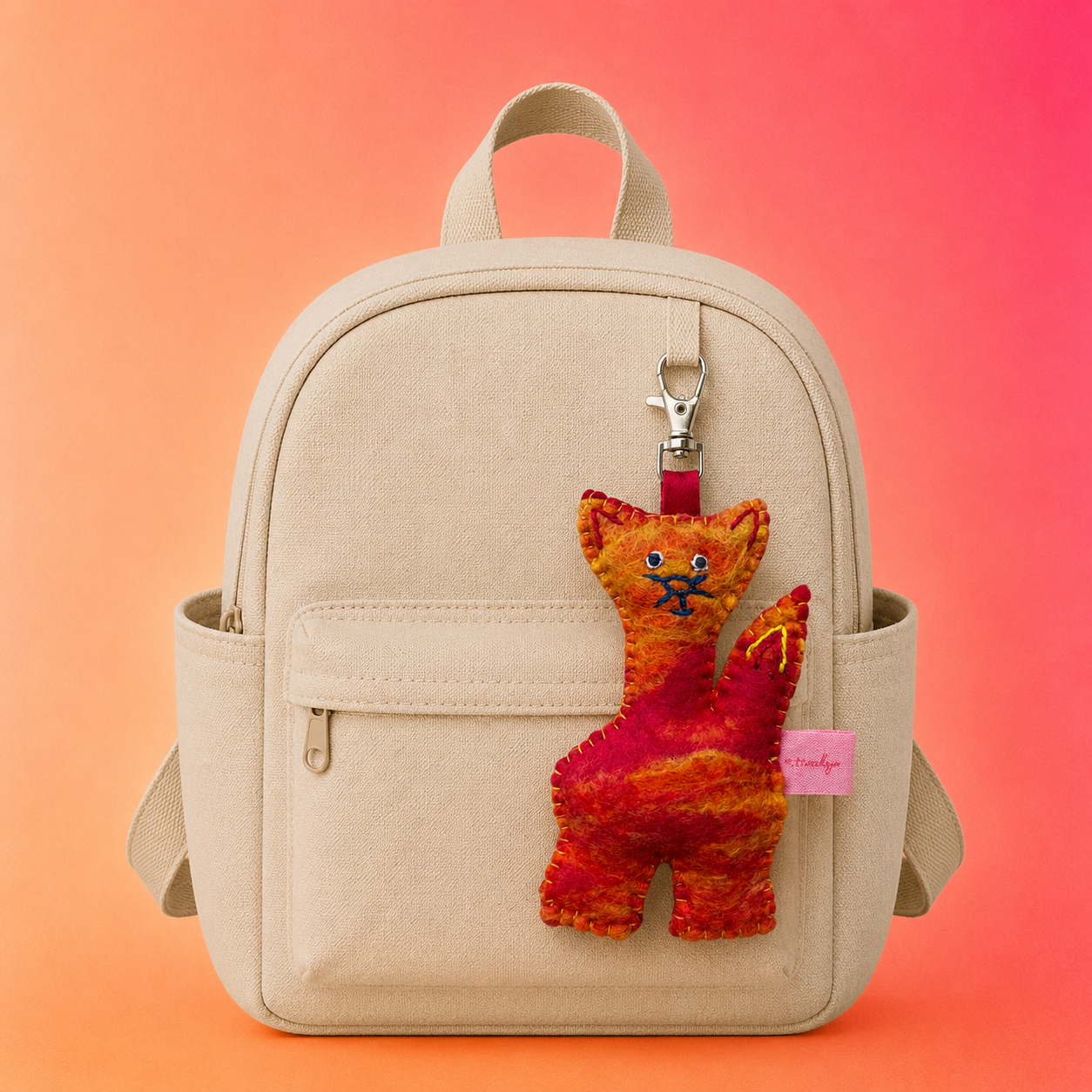 Nureya the Cat - Orange