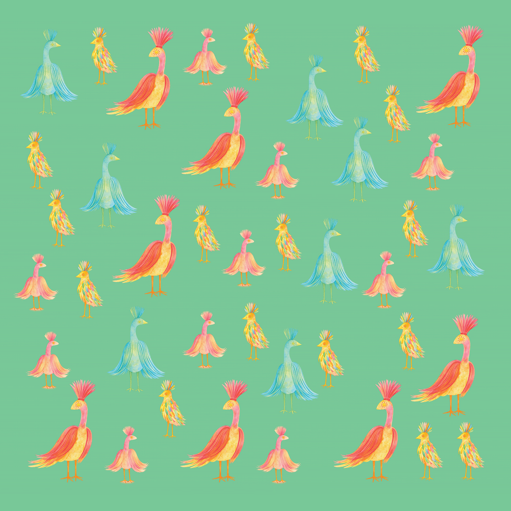 Colorful Birds Wallpaper