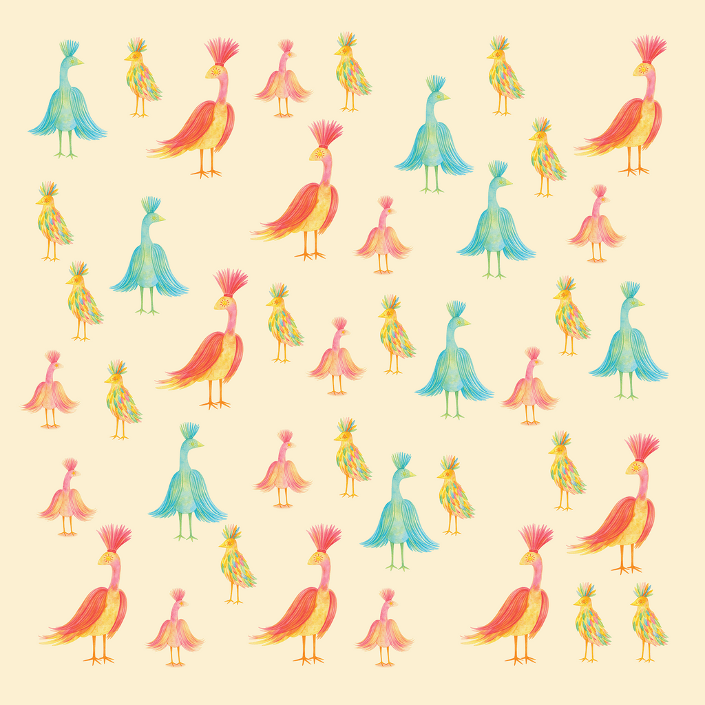 Colorful Birds Wallpaper