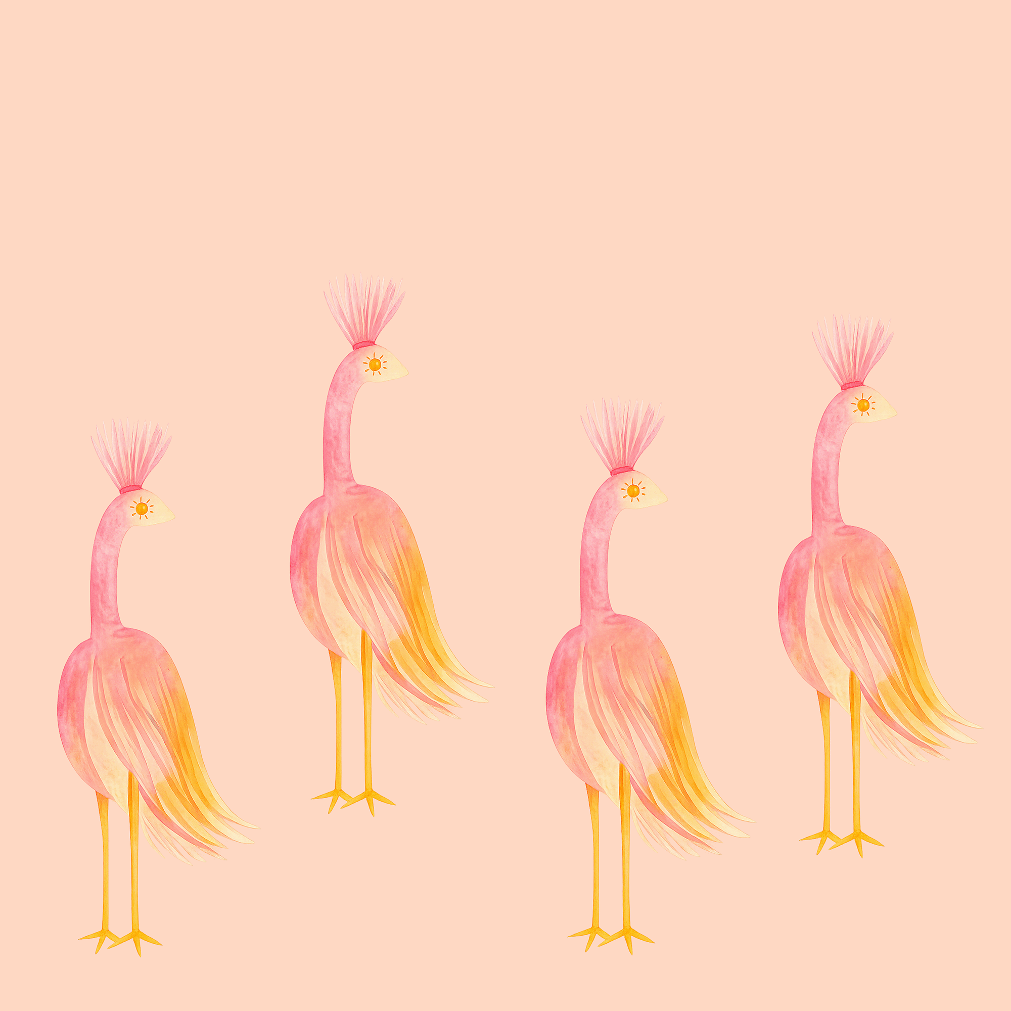Proud Birds Wallpaper