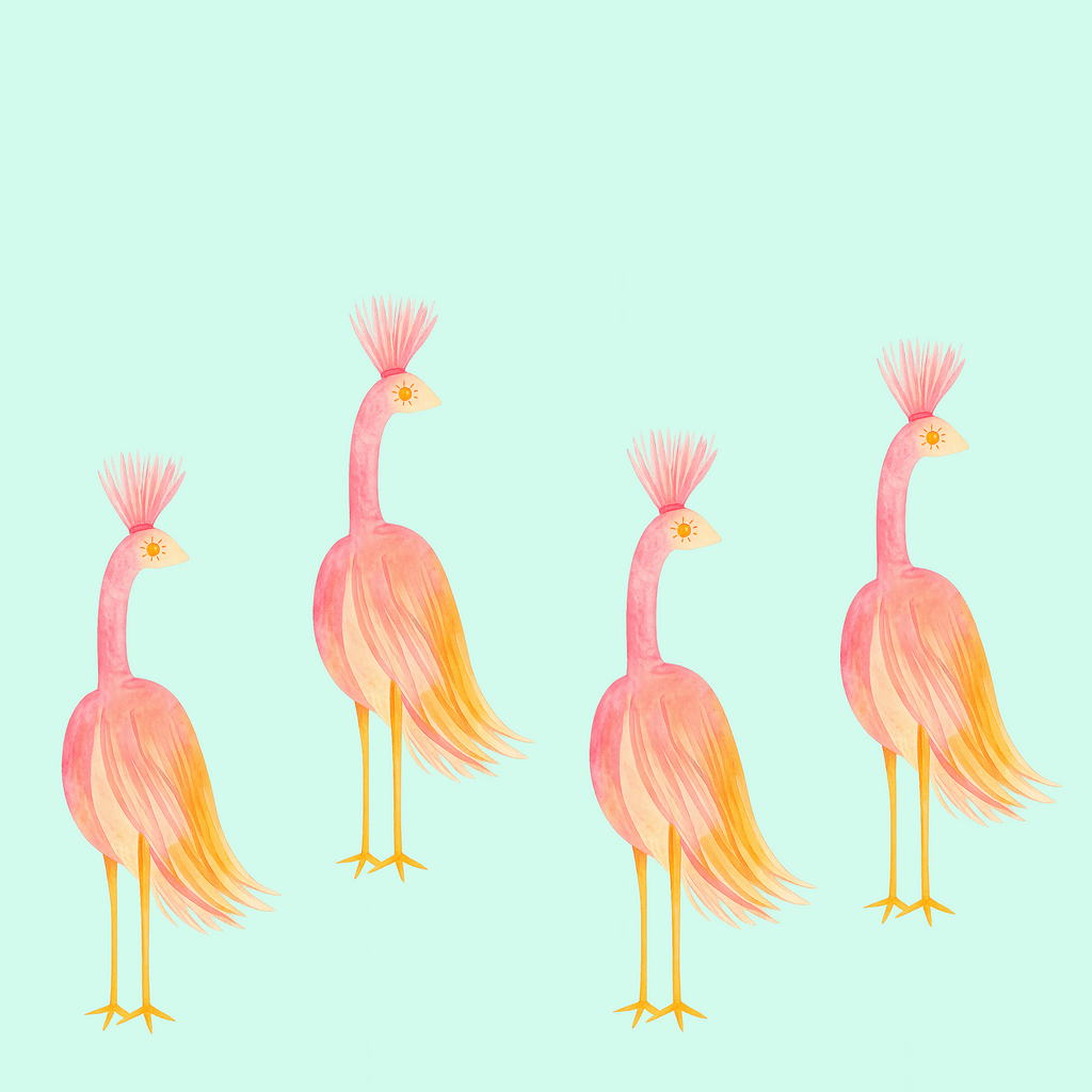 Proud Birds Wallpaper