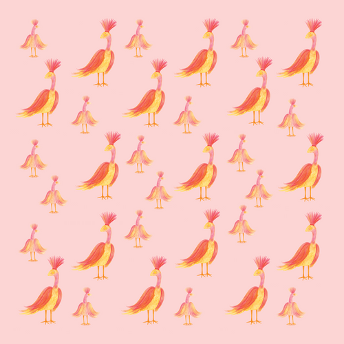 Dreamy Birds Wallpaper