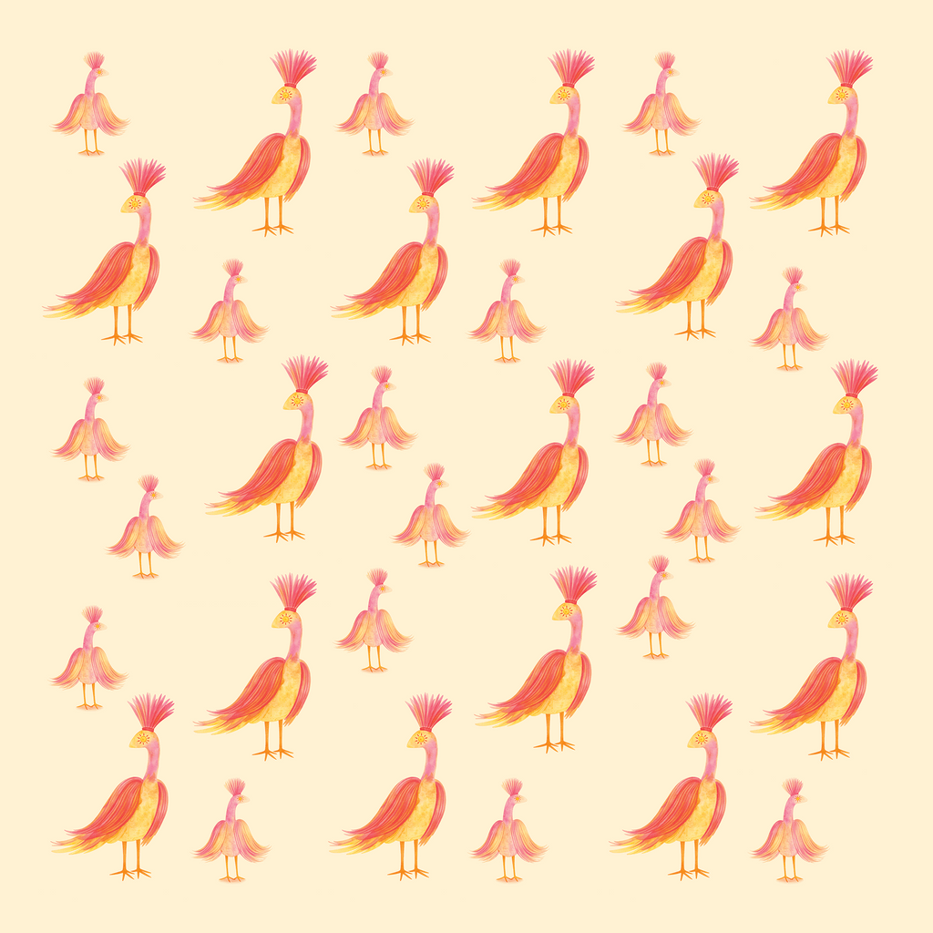 Dreamy Birds Wallpaper