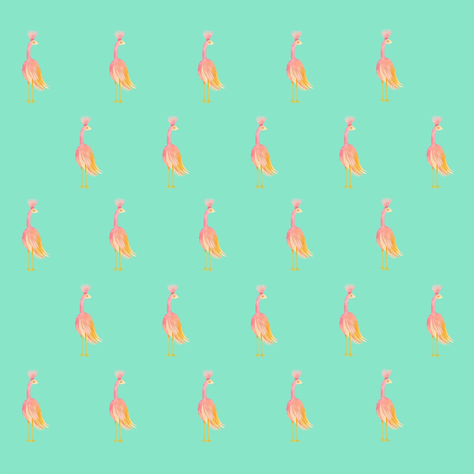 Sunny Birds Wallpaper