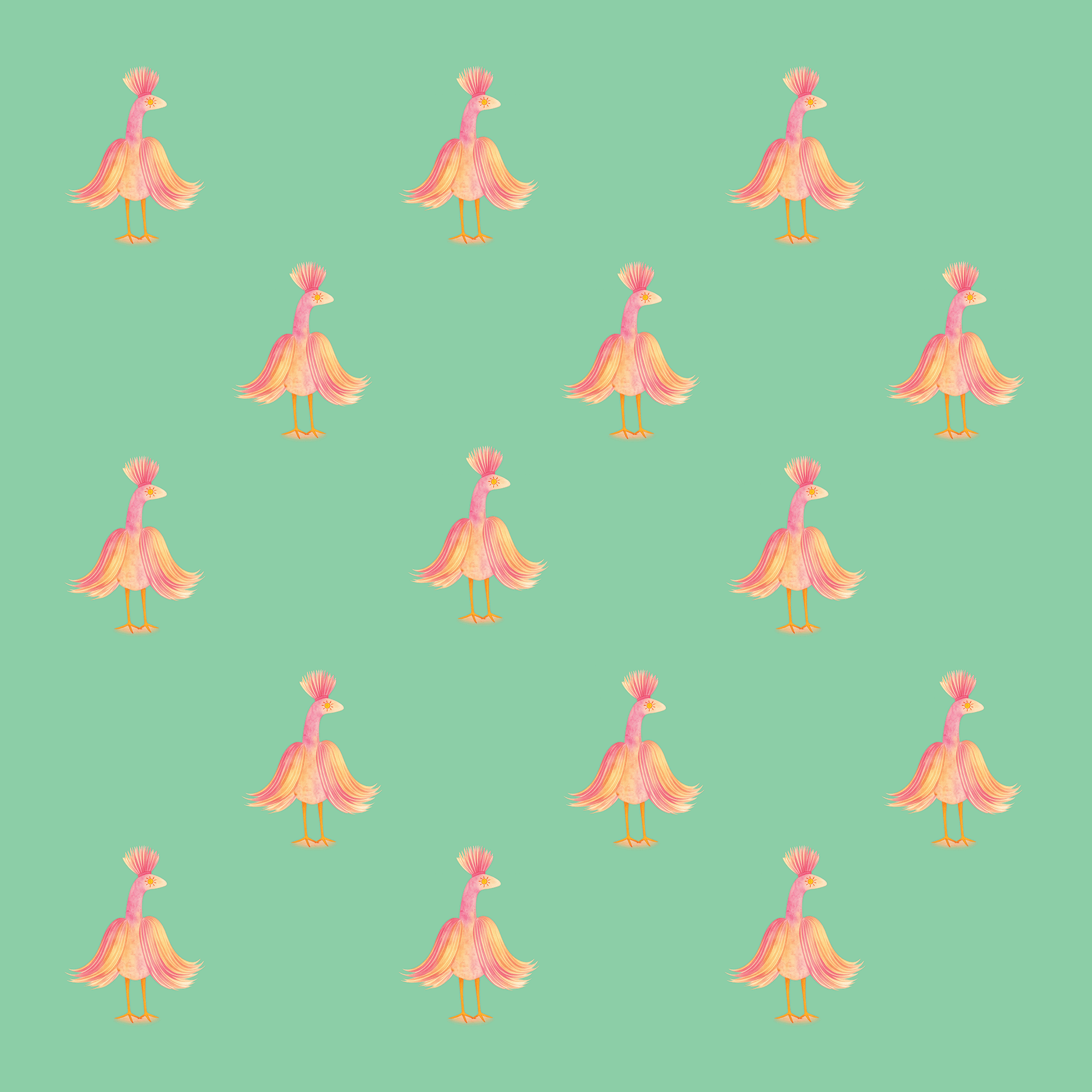 Bold Birds Wallpaper